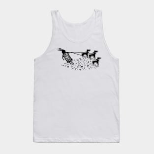 Pet Sitter Cave Person Tank Top